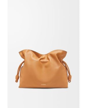Loewe Large Flamenco Clutch - Orange