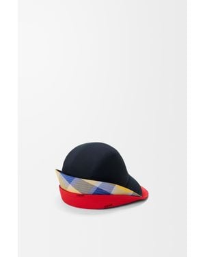 Loewe Multi-Brim Bucket Hat - Red