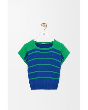 Loewe Sleeveless Jumper - Blue