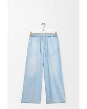 Loewe Drawstring Trousers - Blue