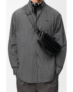 Loewe Puzzle Featherlight Sling Bag - Gray