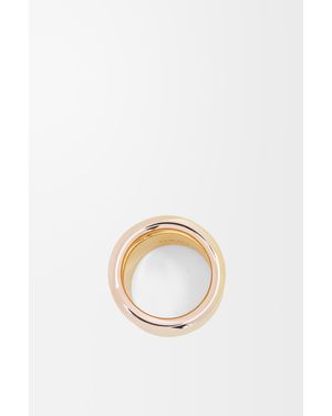 Loewe Nappa Knot Ring - White
