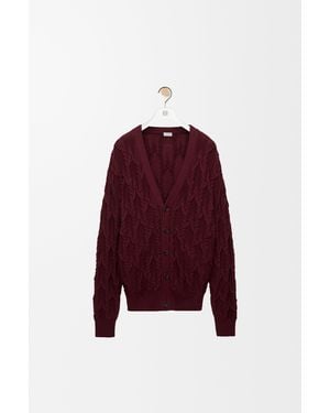 Loewe Cardigan - Red