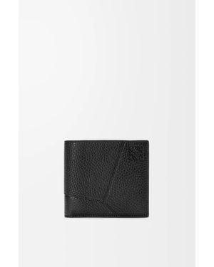 Loewe Puzzle Bifold Coin Wallet - White