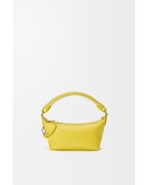 Loewe Bolso Cala Mini En Piel Napa De Cordero Suave Mujer - Amarillo