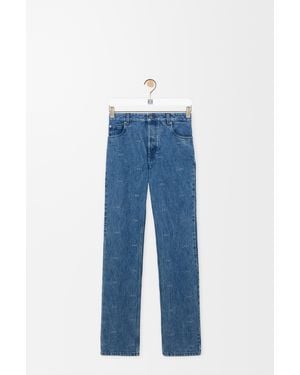 Loewe Pantalón Vaquero En Denimsize Hombre - Azul