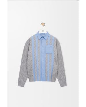 Loewe Hybrid Shirt - Blue
