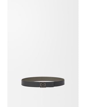 Loewe Reversible Anagram Belt - White