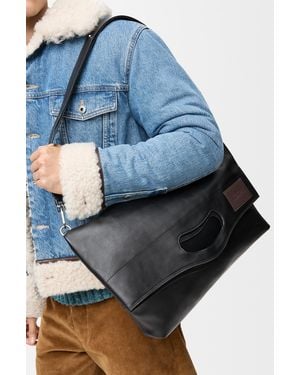 Loewe Bob Folded Tote - Blue