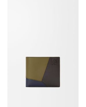 Loewe Puzzle Bifold Coin Wallet - White