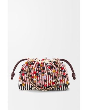 Loewe Medium Flamenco Purse - Red