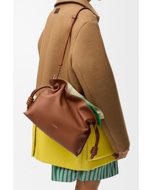 Loewe Medium Layered Flamenco Clutch - Yellow