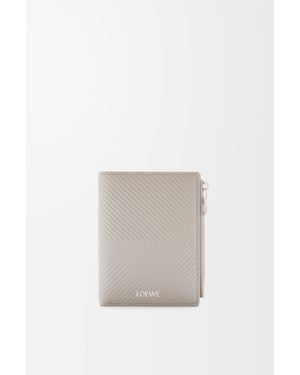 Loewe Slim Compact Wallet - White