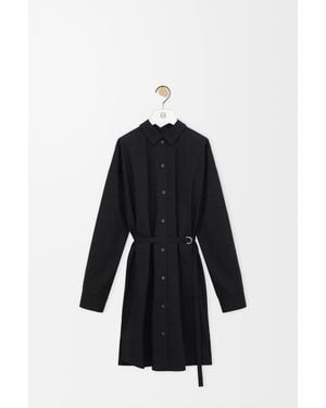 Loewe Shirt Dress - Black