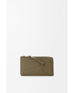 Loewe Puzzle Long Coin Cardholder - Green