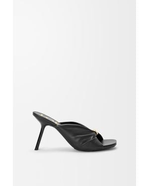 Loewe Pebble Soft Slide - Black