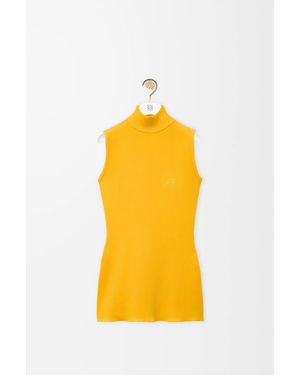 Loewe Sleeveless Top - Yellow