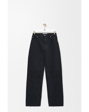 Loewe Anagram Baggy Jeans - White