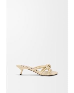 Loewe Flamenco Knot Sandal - Natural