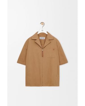 Loewe Short Sleeve Shirt - Natural