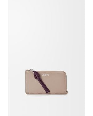 Loewe Knot Coin Cardholder - White