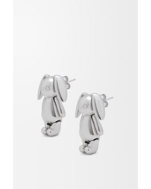 Loewe Bunny Earrings For - White
