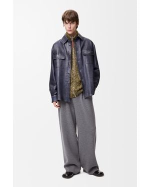 Loewe Zip-Up Cardigan - Blue