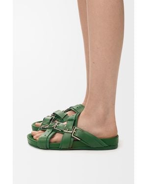 Loewe Type Fussbett Sandal - Green