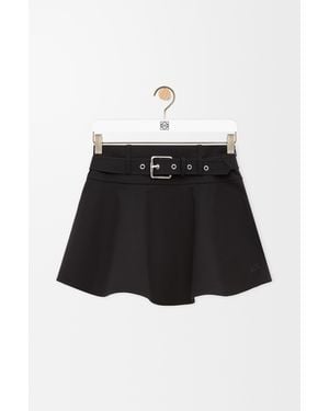 Loewe Mini Skirt - Black