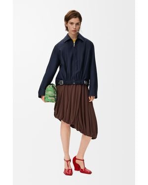 Loewe Draped Skirt - Blue