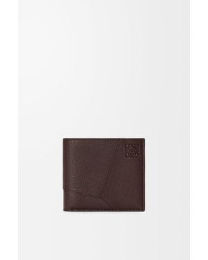 Loewe Puzzle Bifold Coin Wallet - White