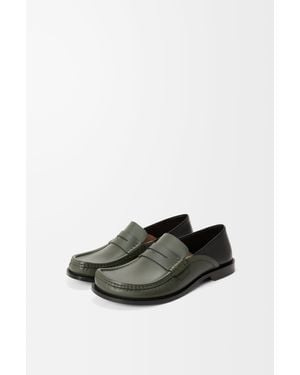 Loewe Campo Flap Back Loafer - Multicolor