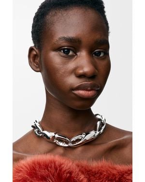 Loewe Claw Necklace For - Brown