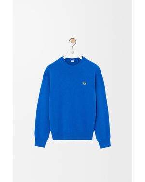 Loewe Jersey En Lanasize Hombre - Azul