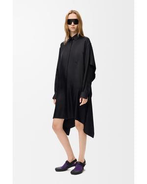 Loewe Cape Dress - Black