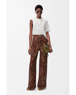 Loewe Feather Jeans - Multicolor