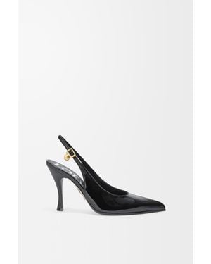 Loewe New Comic Slingback Pump - White