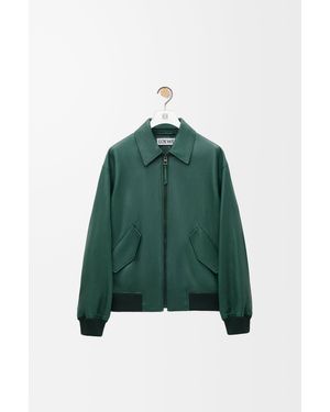 Loewe Aviator Jacket In Deerskin - Multicolour