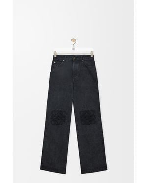 Loewe Anagram Baggy Jeans - White