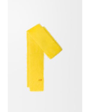 Loewe Bufanda En Alpaca Mujer - Amarillo