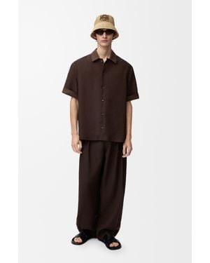 Loewe Short Sleeve Shirt - Red