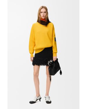 Loewe Zip-Up Sweater - Yellow
