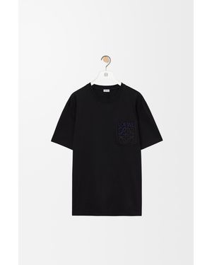 Loewe Luxury Relaxed Fit T-shirt In Cotton - Multicolour