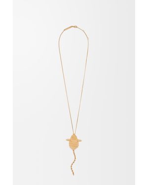 Loewe Mouse Necklace For - White