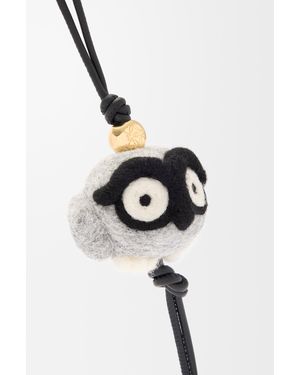 Loewe Owl Charm - White