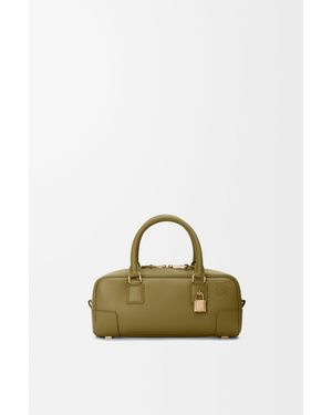 Loewe Amazona 23 Cropped Bag In Nappa Calfskin - Green