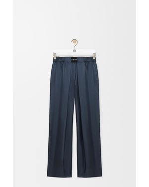 Loewe Elasticated Trousers - Blue