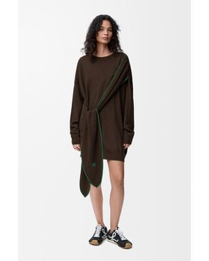 Loewe Scarf Dress - Black