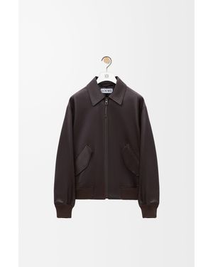 Loewe Aviator Jacket In Deerskin - Multicolour