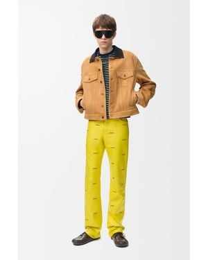 Loewe Trucker Jacket - Yellow